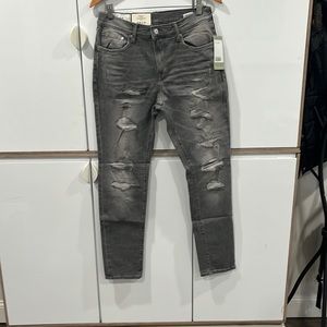 H and m grey skinny jeans with slight rips. Brand new with tags.